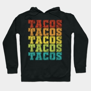 Retro Tacos T shirt Vintage Taco Tuesday T shirt Mexican Hoodie